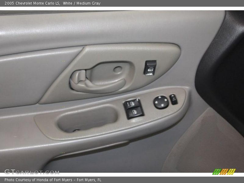 White / Medium Gray 2005 Chevrolet Monte Carlo LS