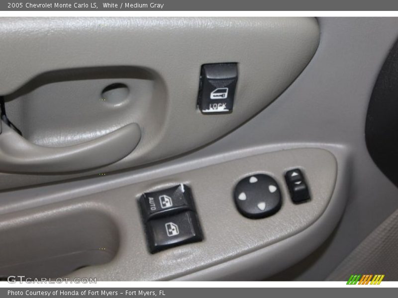 White / Medium Gray 2005 Chevrolet Monte Carlo LS