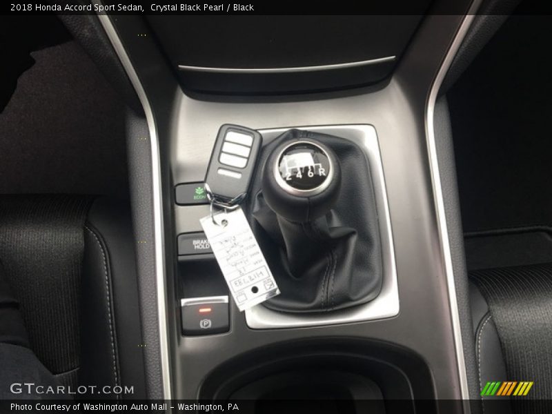  2018 Accord Sport Sedan 6 Speed Manual Shifter