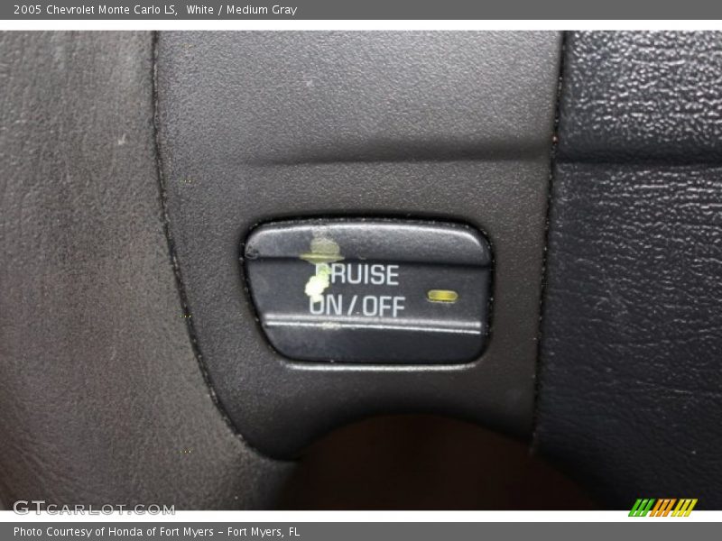 White / Medium Gray 2005 Chevrolet Monte Carlo LS