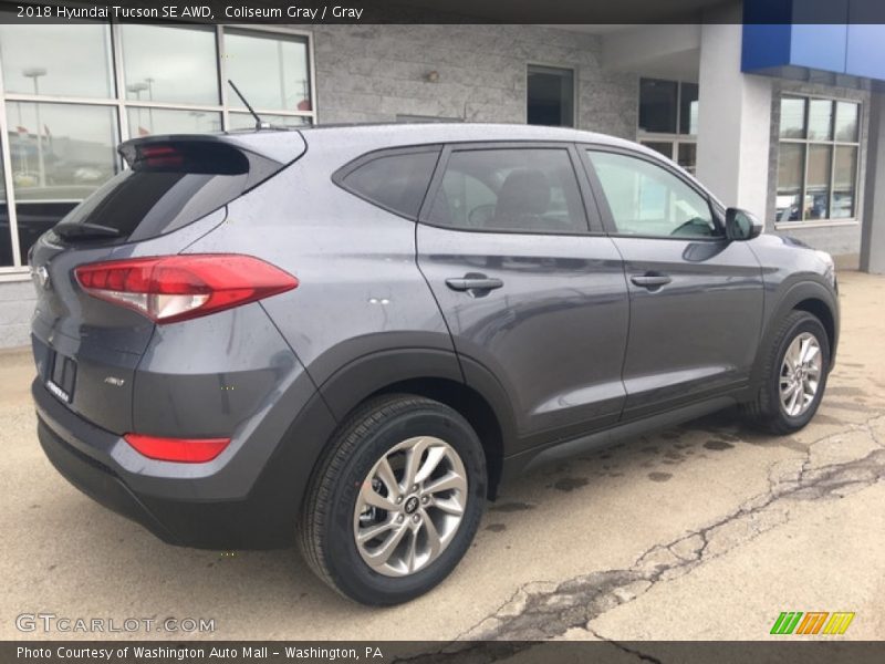 Coliseum Gray / Gray 2018 Hyundai Tucson SE AWD