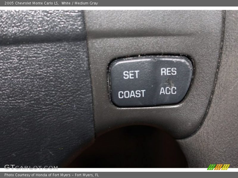 White / Medium Gray 2005 Chevrolet Monte Carlo LS
