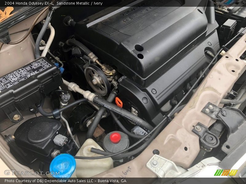 Sandstone Metallic / Ivory 2004 Honda Odyssey EX-L