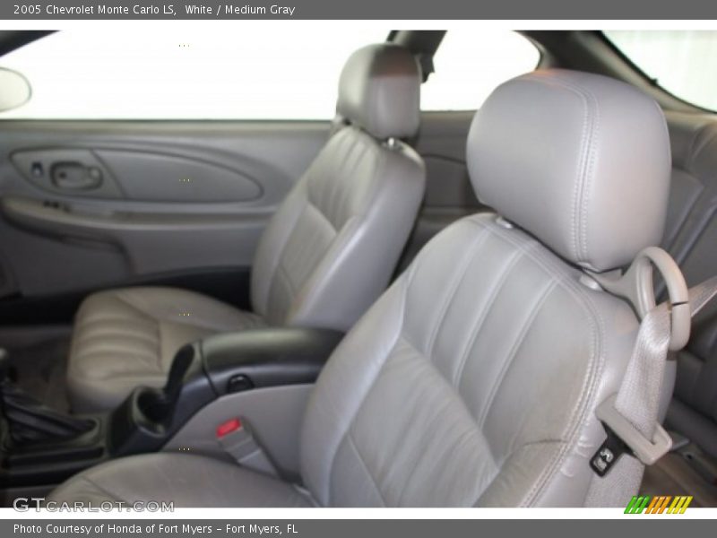 White / Medium Gray 2005 Chevrolet Monte Carlo LS