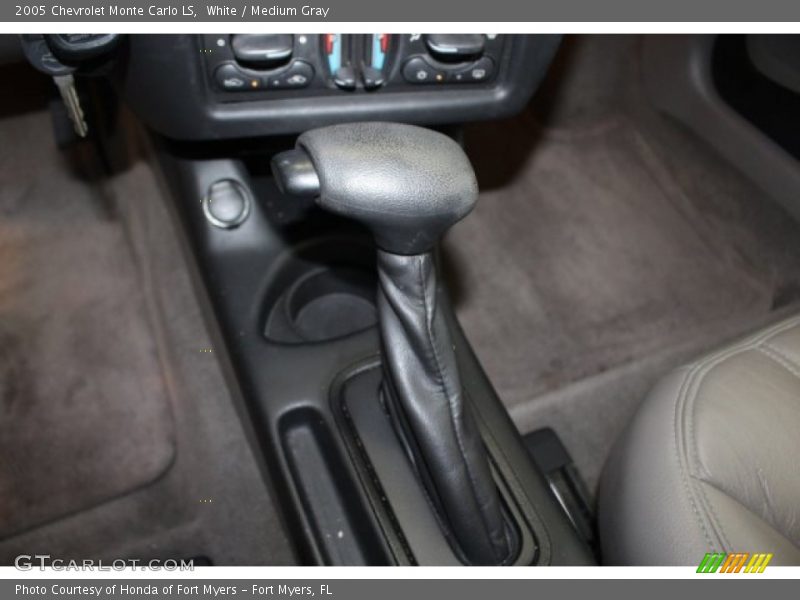 White / Medium Gray 2005 Chevrolet Monte Carlo LS
