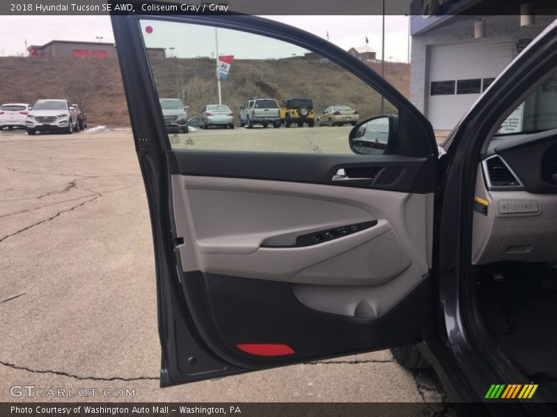 Coliseum Gray / Gray 2018 Hyundai Tucson SE AWD