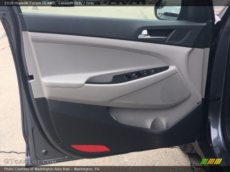 Coliseum Gray / Gray 2018 Hyundai Tucson SE AWD