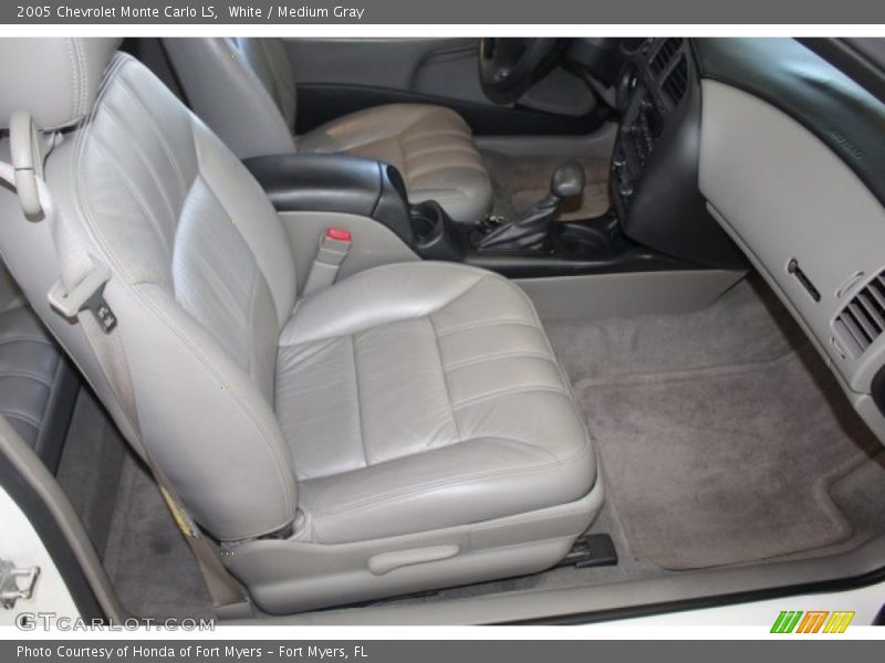 White / Medium Gray 2005 Chevrolet Monte Carlo LS