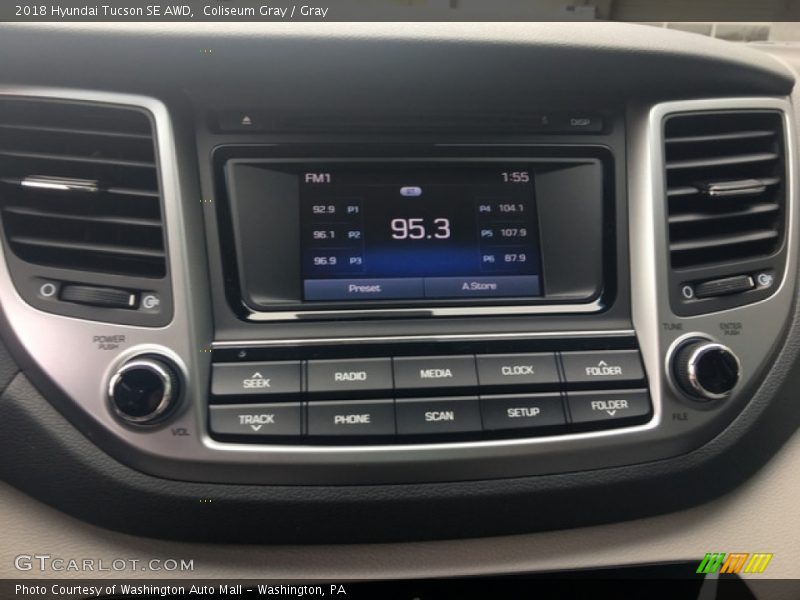 Coliseum Gray / Gray 2018 Hyundai Tucson SE AWD