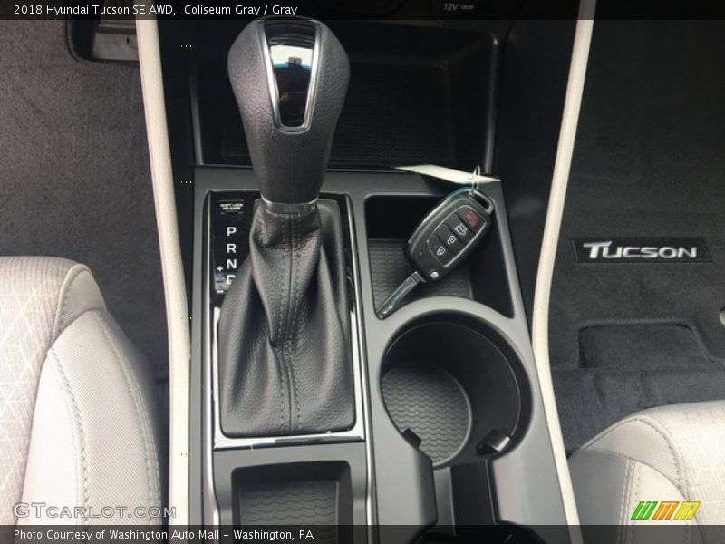 Coliseum Gray / Gray 2018 Hyundai Tucson SE AWD
