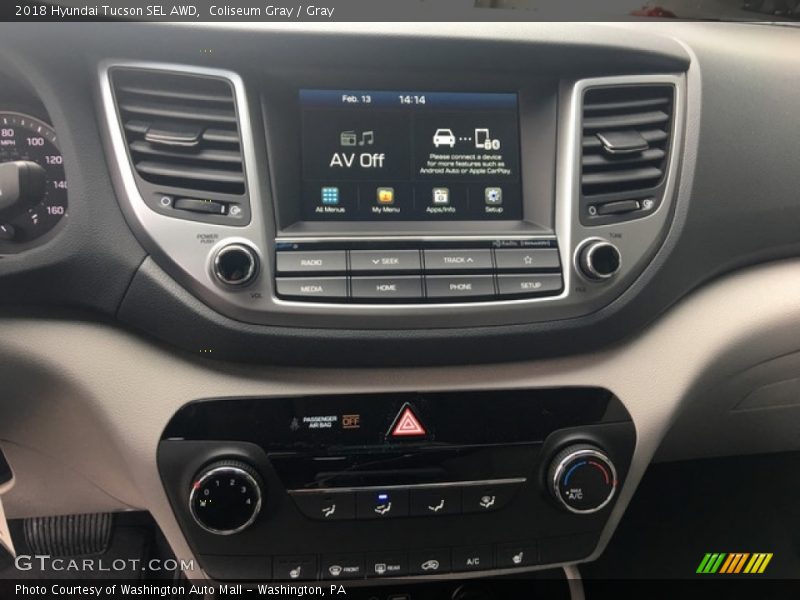 Coliseum Gray / Gray 2018 Hyundai Tucson SEL AWD