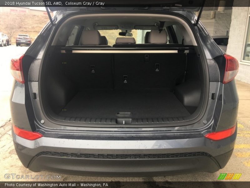 Coliseum Gray / Gray 2018 Hyundai Tucson SEL AWD