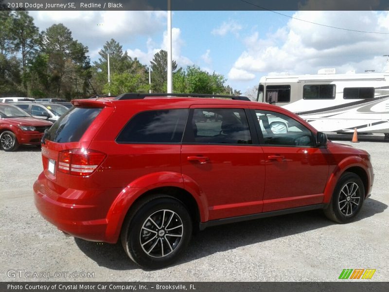 Redline / Black 2018 Dodge Journey SE
