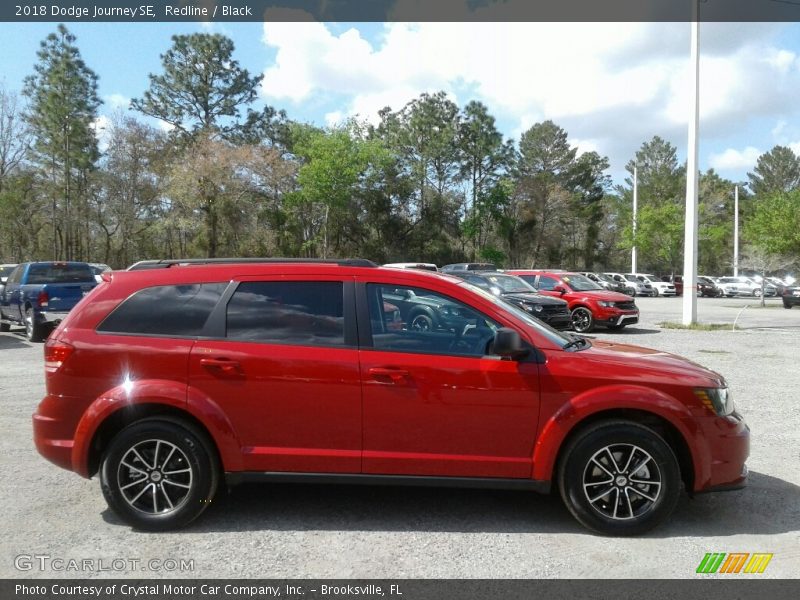 Redline / Black 2018 Dodge Journey SE