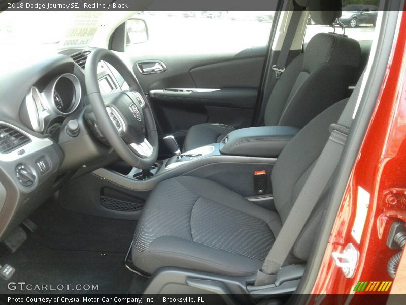 Redline / Black 2018 Dodge Journey SE