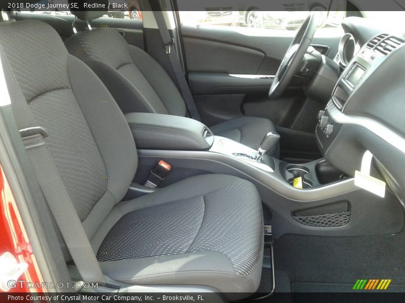 Redline / Black 2018 Dodge Journey SE