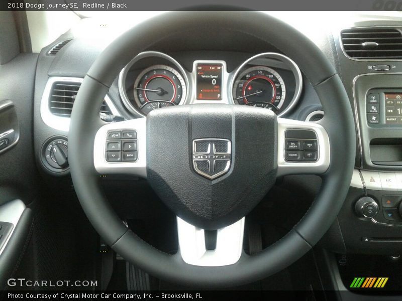 Redline / Black 2018 Dodge Journey SE
