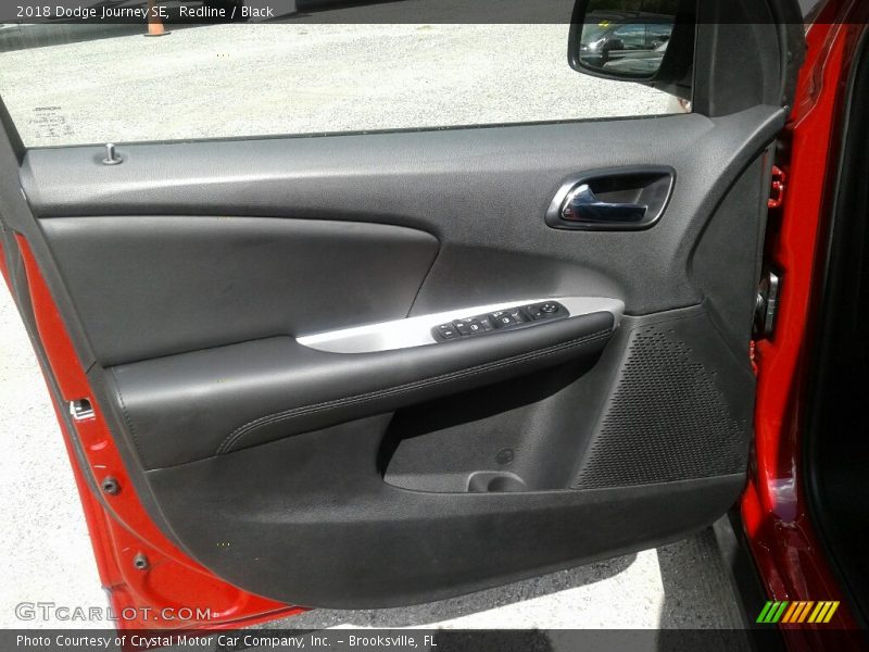 Redline / Black 2018 Dodge Journey SE