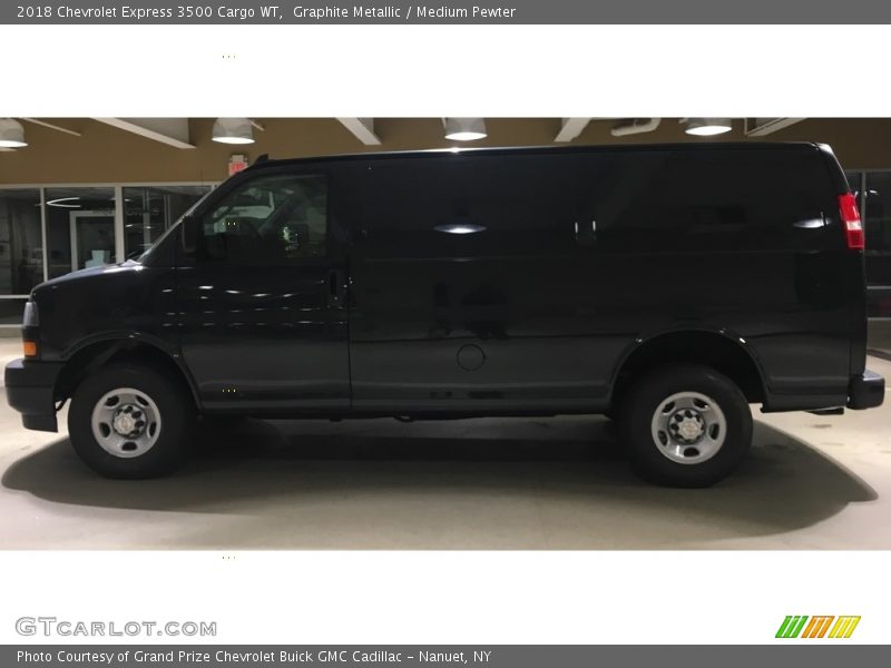 Graphite Metallic / Medium Pewter 2018 Chevrolet Express 3500 Cargo WT