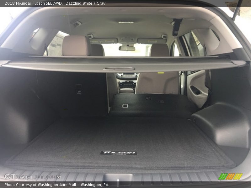 Dazzling White / Gray 2018 Hyundai Tucson SEL AWD