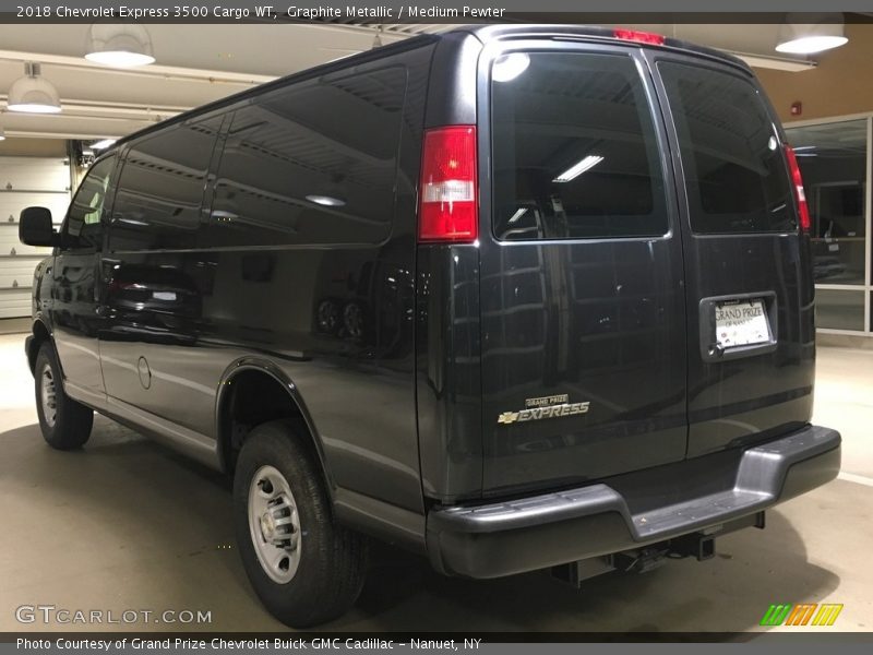 Graphite Metallic / Medium Pewter 2018 Chevrolet Express 3500 Cargo WT