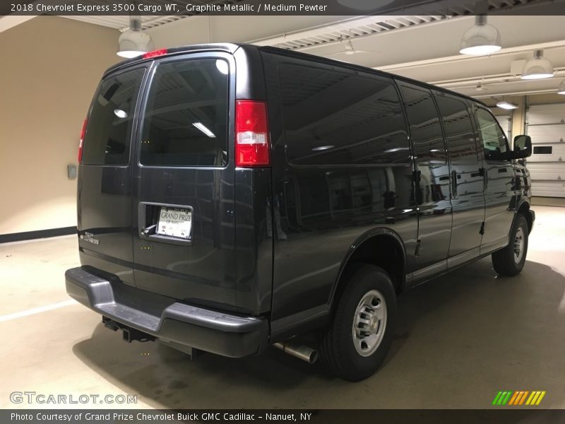 Graphite Metallic / Medium Pewter 2018 Chevrolet Express 3500 Cargo WT