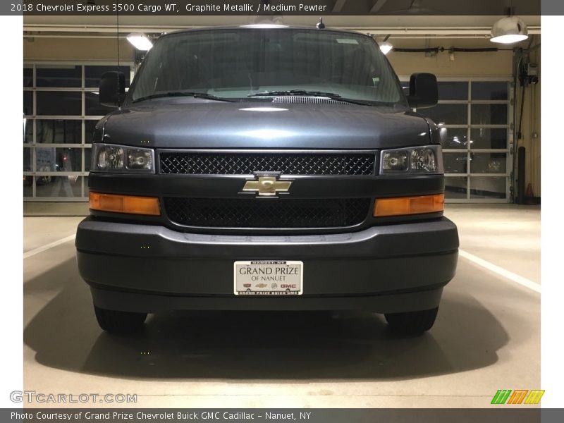 Graphite Metallic / Medium Pewter 2018 Chevrolet Express 3500 Cargo WT
