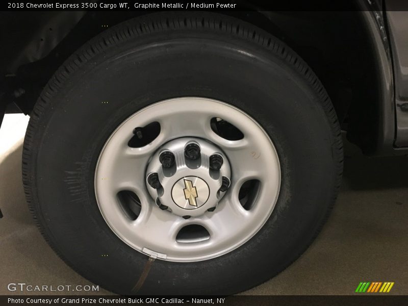 Graphite Metallic / Medium Pewter 2018 Chevrolet Express 3500 Cargo WT