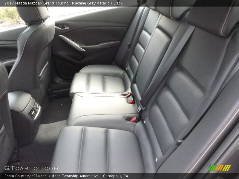 Machine Gray Metallic / Black 2017 Mazda Mazda6 Grand Touring