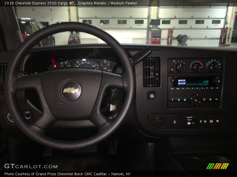 Graphite Metallic / Medium Pewter 2018 Chevrolet Express 3500 Cargo WT