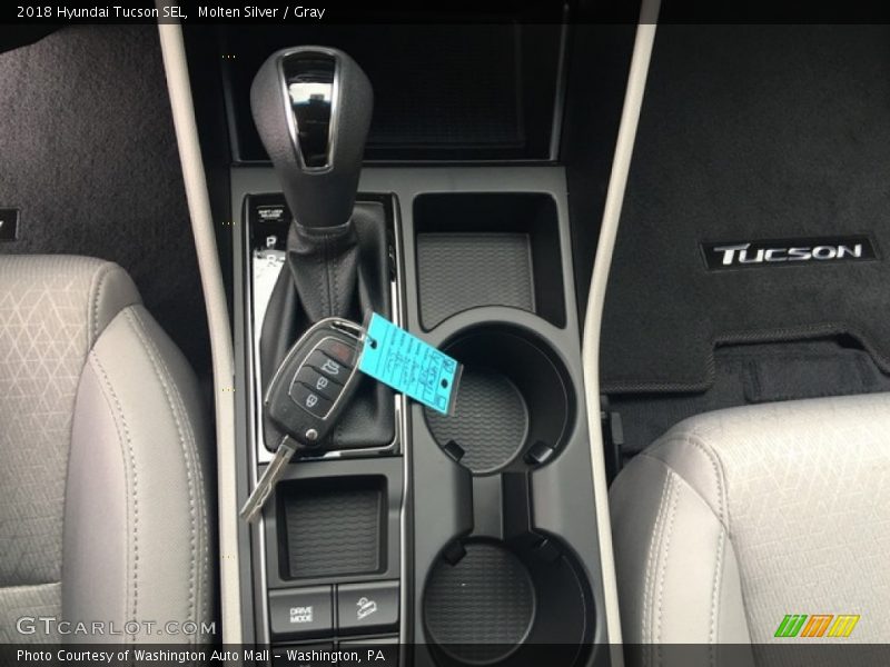 Molten Silver / Gray 2018 Hyundai Tucson SEL