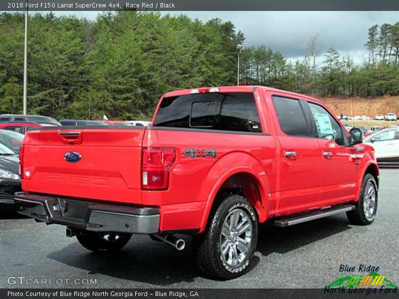 Race Red / Black 2018 Ford F150 Lariat SuperCrew 4x4