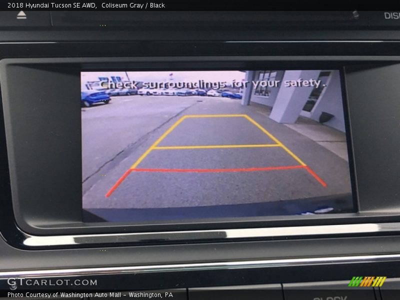 Coliseum Gray / Black 2018 Hyundai Tucson SE AWD