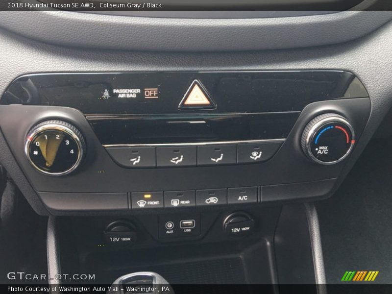 Coliseum Gray / Black 2018 Hyundai Tucson SE AWD