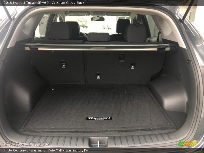 Coliseum Gray / Black 2018 Hyundai Tucson SE AWD