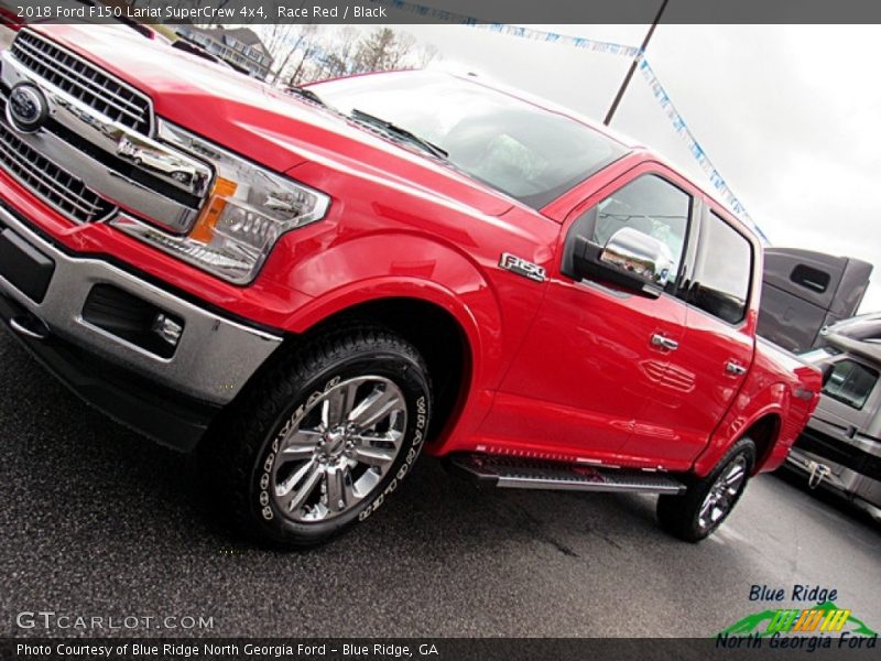 Race Red / Black 2018 Ford F150 Lariat SuperCrew 4x4