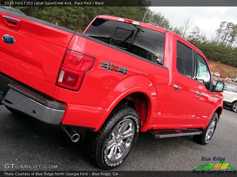 Race Red / Black 2018 Ford F150 Lariat SuperCrew 4x4