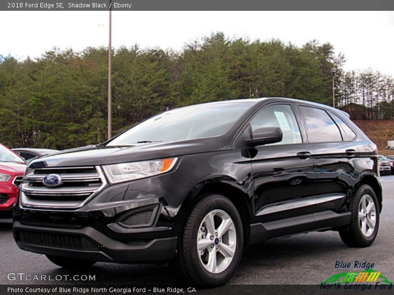 Shadow Black / Ebony 2018 Ford Edge SE