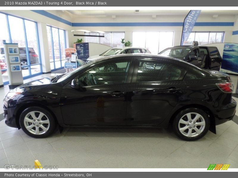 Black Mica / Black 2010 Mazda MAZDA3 i Touring 4 Door