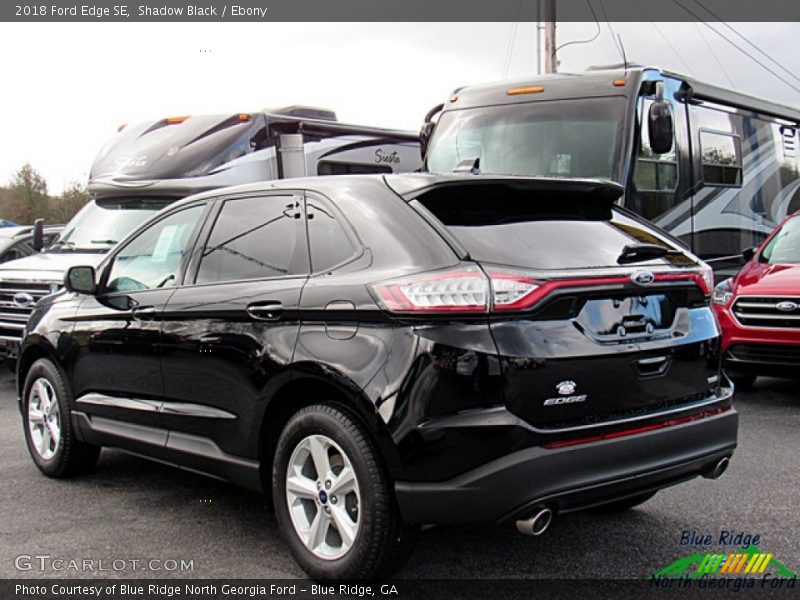 Shadow Black / Ebony 2018 Ford Edge SE