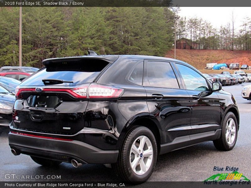 Shadow Black / Ebony 2018 Ford Edge SE