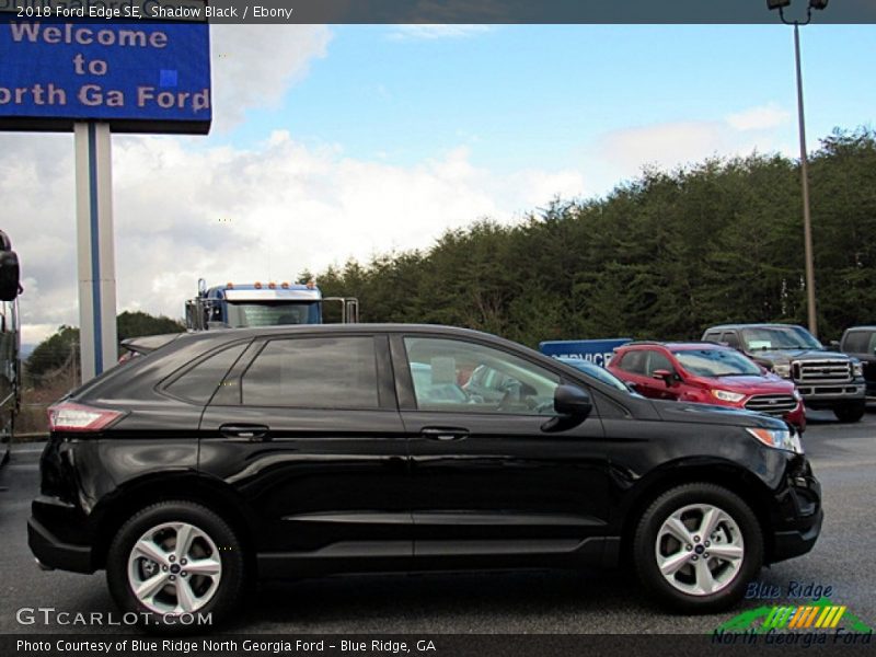 Shadow Black / Ebony 2018 Ford Edge SE