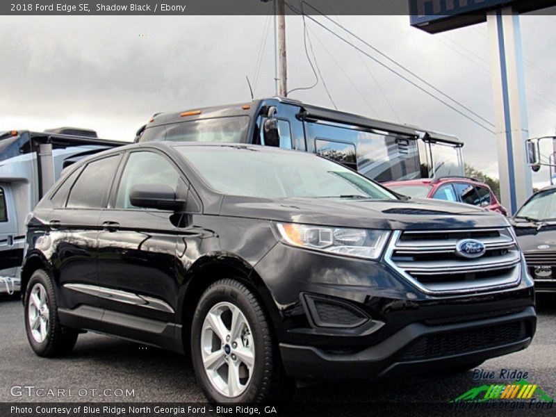 Shadow Black / Ebony 2018 Ford Edge SE
