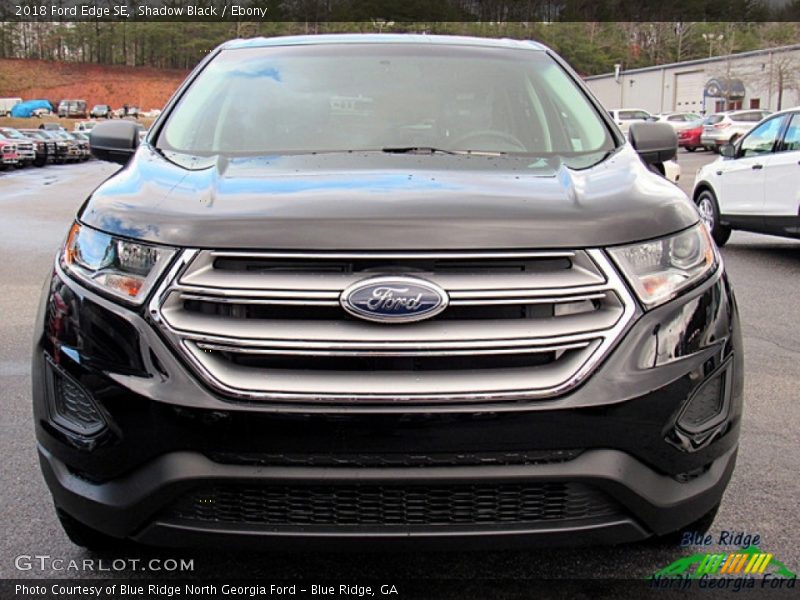 Shadow Black / Ebony 2018 Ford Edge SE