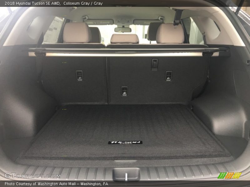 Coliseum Gray / Gray 2018 Hyundai Tucson SE AWD