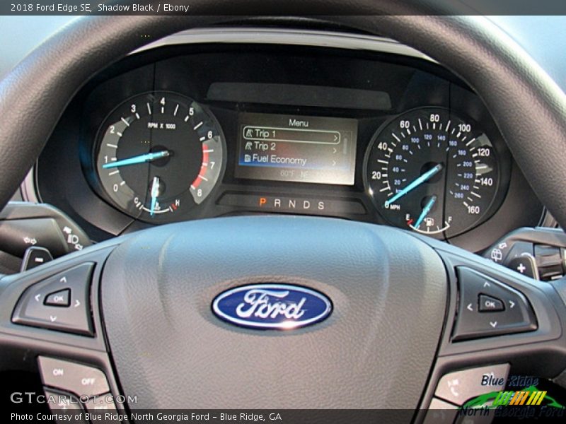 Shadow Black / Ebony 2018 Ford Edge SE