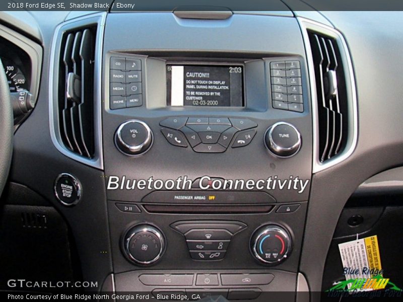 Shadow Black / Ebony 2018 Ford Edge SE