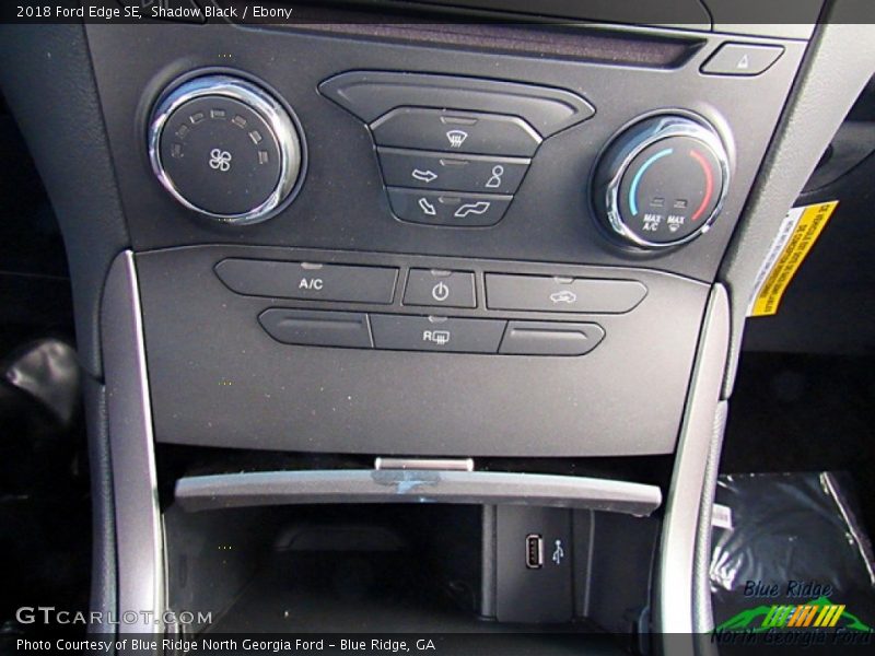 Shadow Black / Ebony 2018 Ford Edge SE
