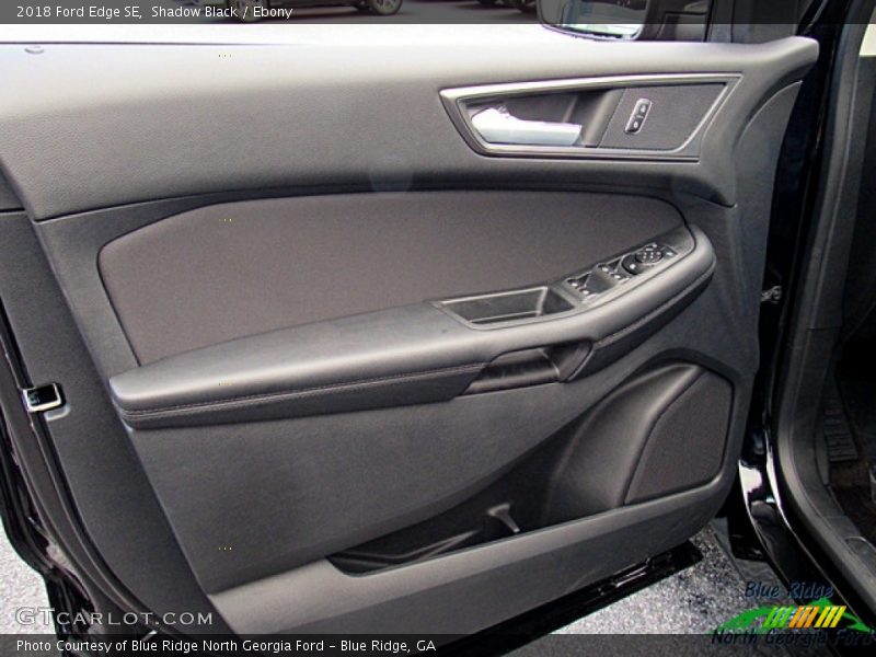 Shadow Black / Ebony 2018 Ford Edge SE