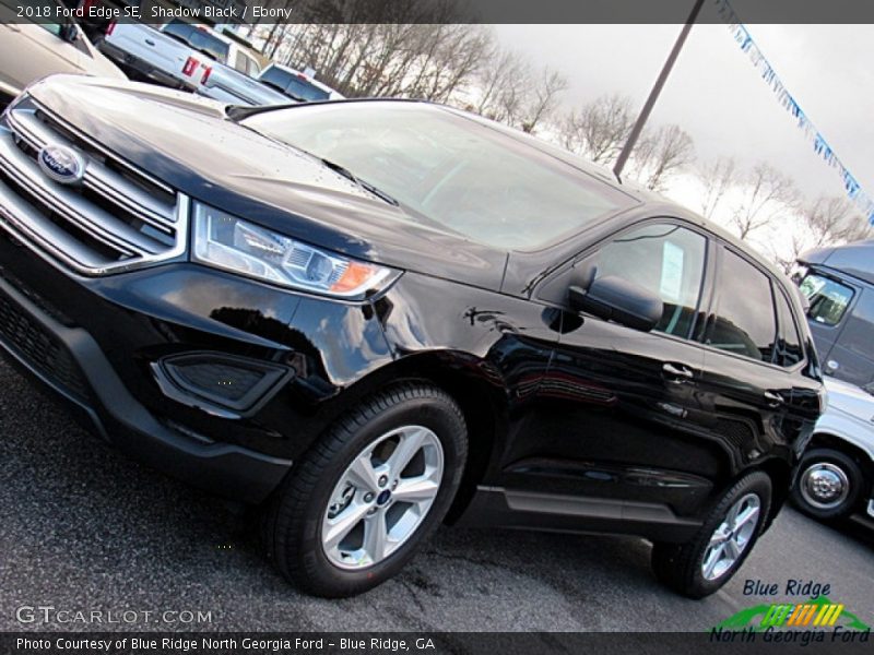 Shadow Black / Ebony 2018 Ford Edge SE
